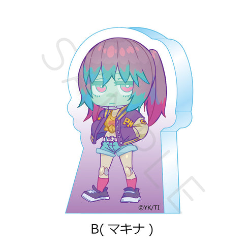 『銀河特急 ミルキー☆サブウェイ』アクリルミニブロック B マキナ